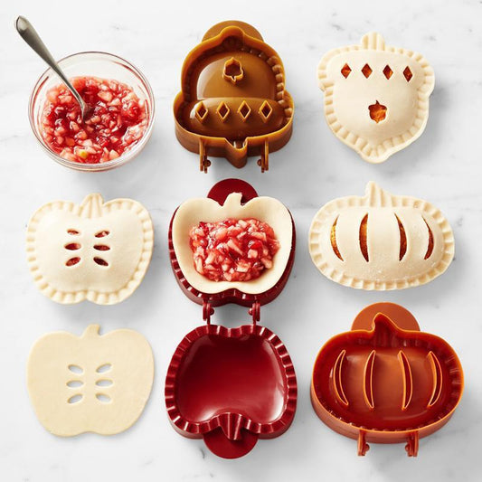 Moldes para tartas de mano navideñas de otoño