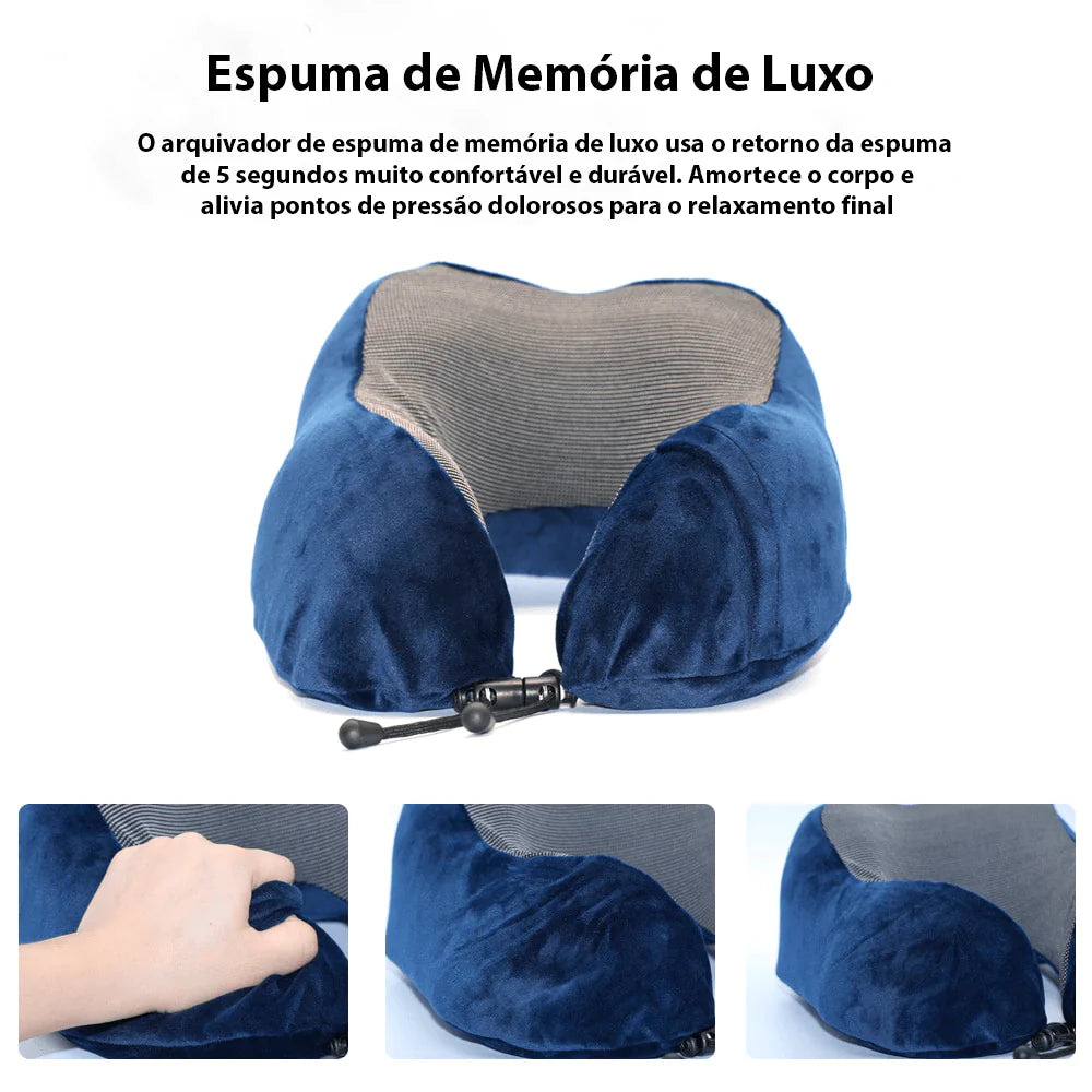 Almohada de viaje ortopédica