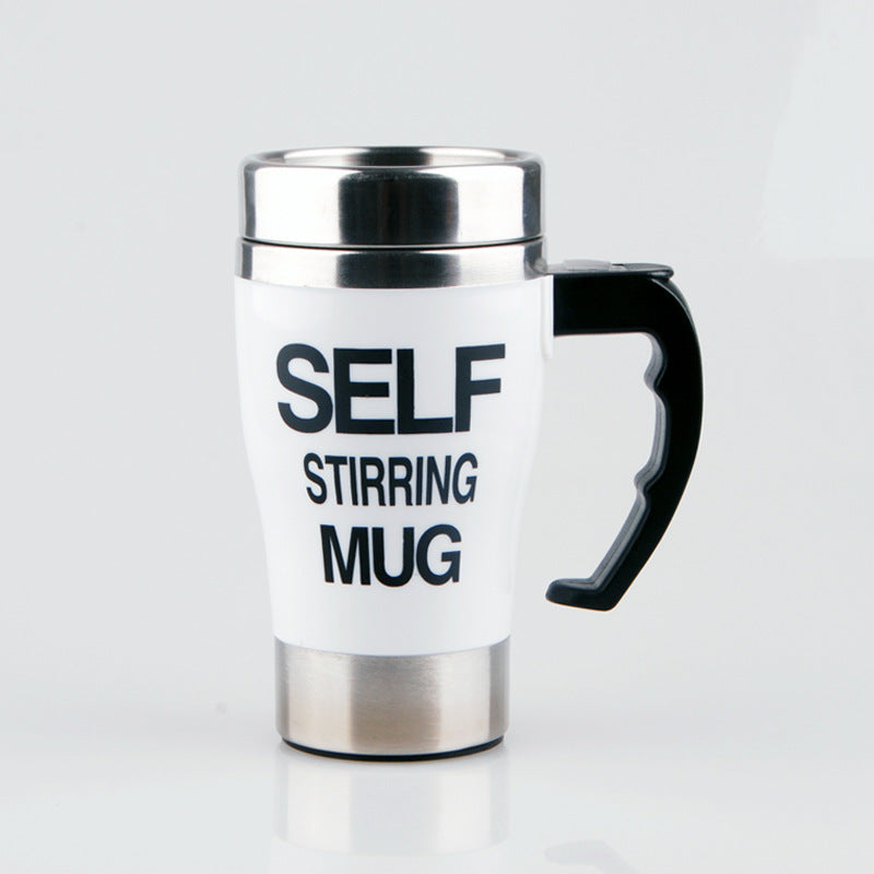 Tazas de café con agitación automática