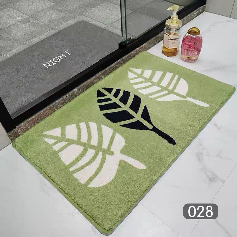 Alfombra de baño antideslizante absorbente