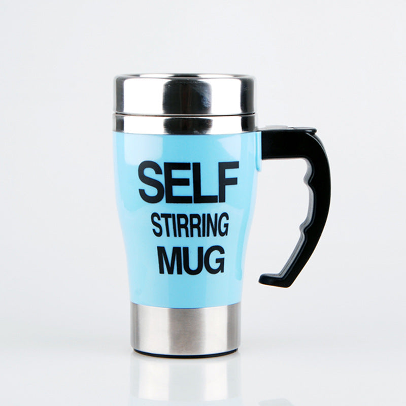 Tazas de café con agitación automática