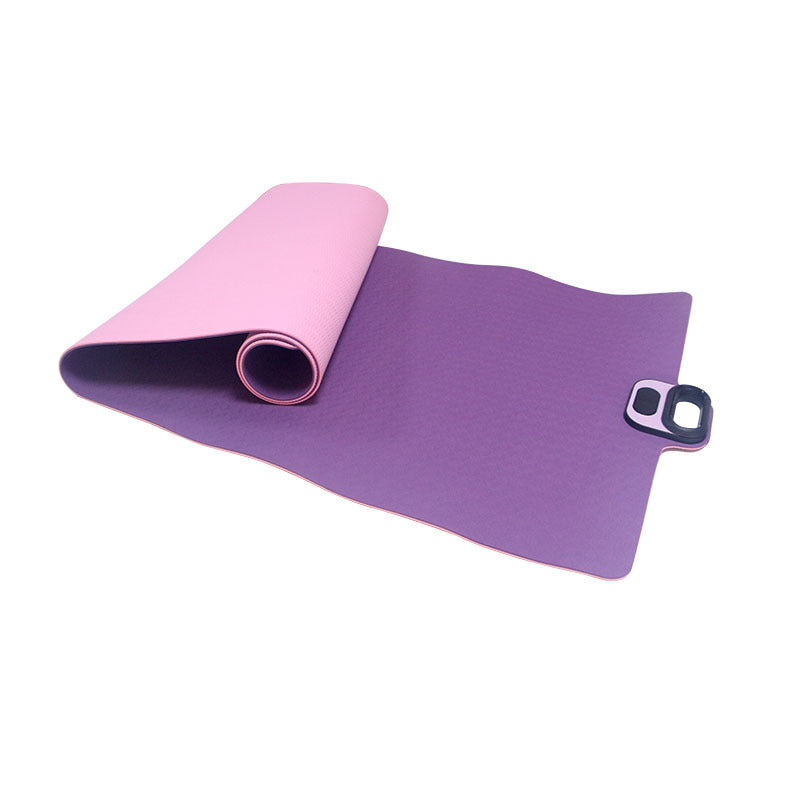 Estera plegable antideslizante para ejercicios de yoga