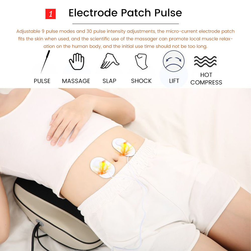 Masajeador con silla calefactora de tracción lumbar