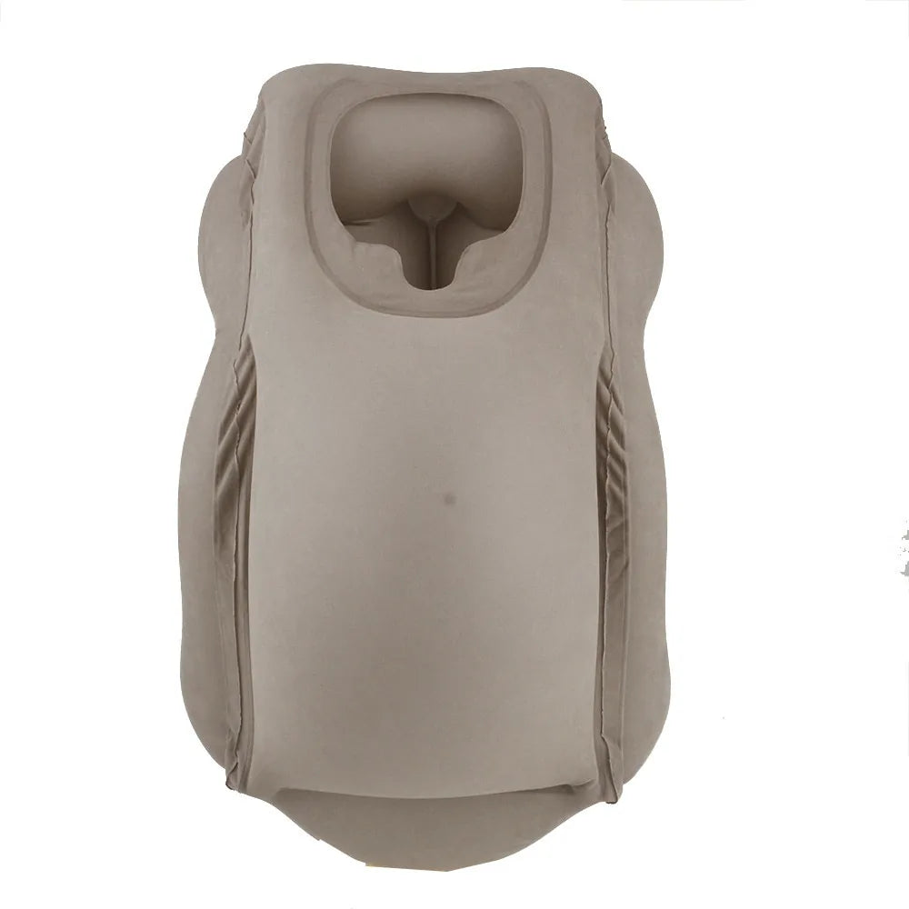 Almohada inflable de apoyo para la espalda