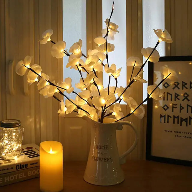 Lámpara táctil de luz nocturna de árbol