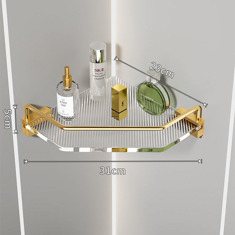 Estantería de baño acrílica