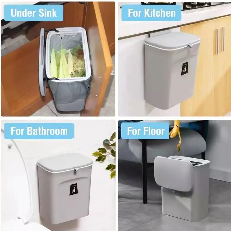 Kitchen Trash and Recycling Bin