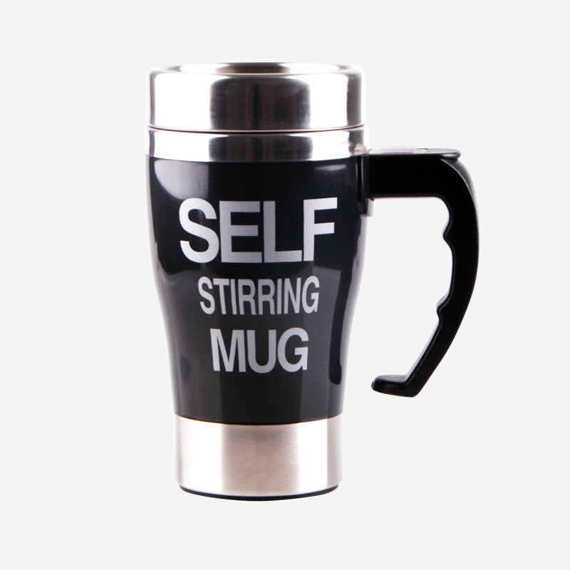Tazas de café con agitación automática