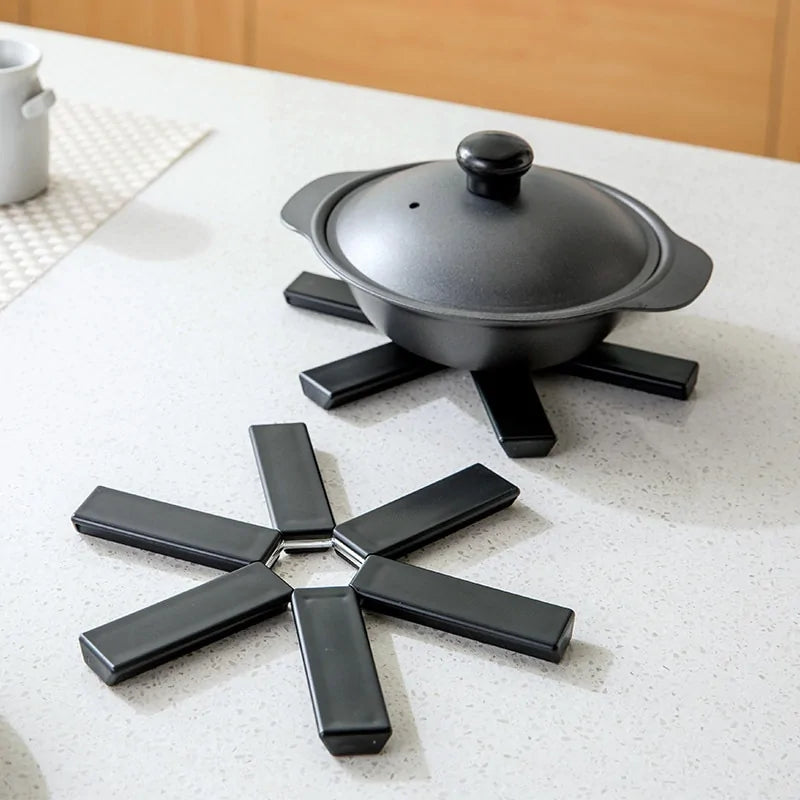 Mantel individual plegable resistente al calor