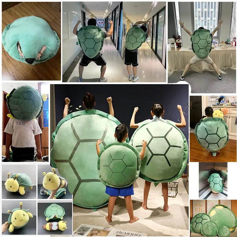 Almohada de concha de poder de tortuga