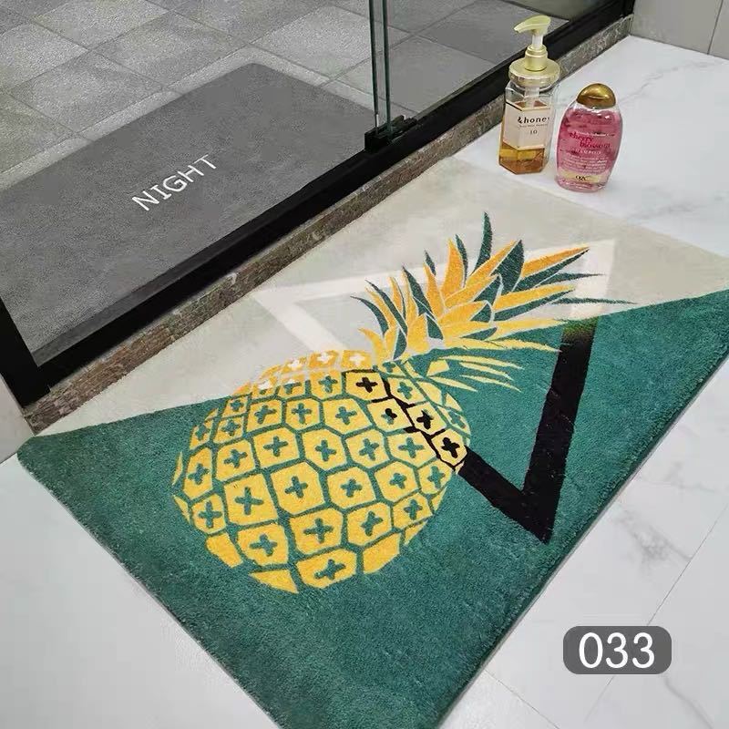 Alfombra de baño antideslizante absorbente