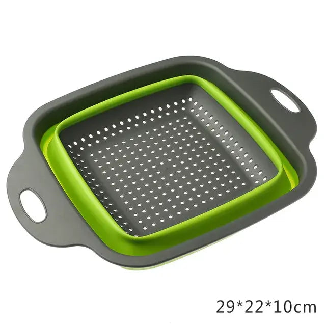 Cesta plegable para lavar verduras