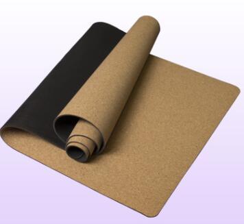 Cork Rubber Yoga Mat