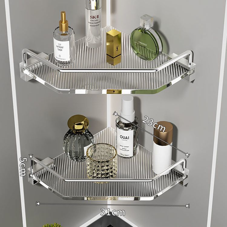 Estantería de baño acrílica