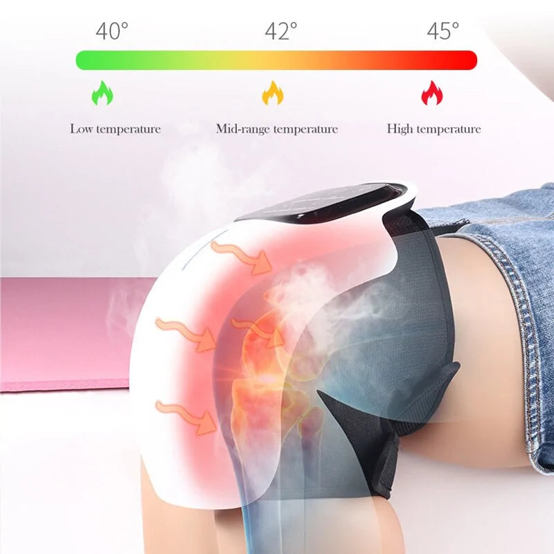 Masajeador de rodilla con calefacción inteligente