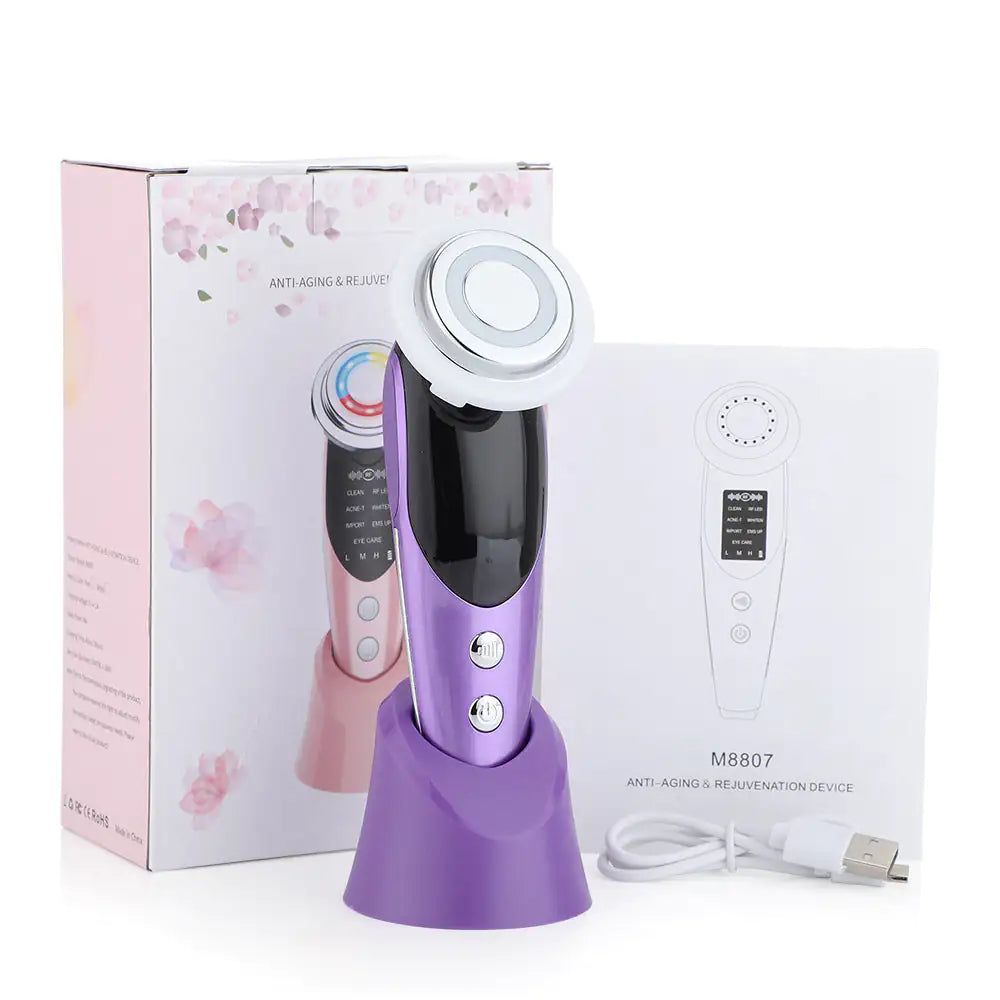 Masajeador facial antienvejecimiento 7 en 1