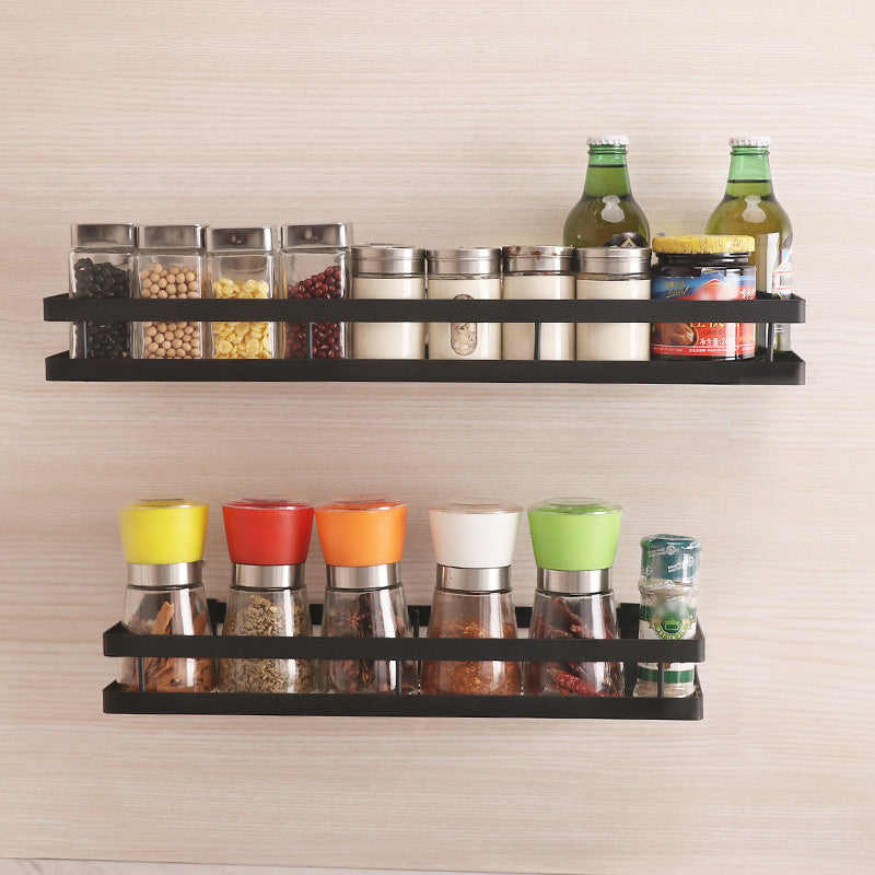 Estante organizador de almacenamiento de cocina montado en la pared