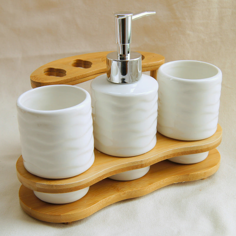 Conjunto de accesorios de baño