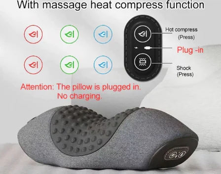 Masajeador Cervical Almohada Caliente