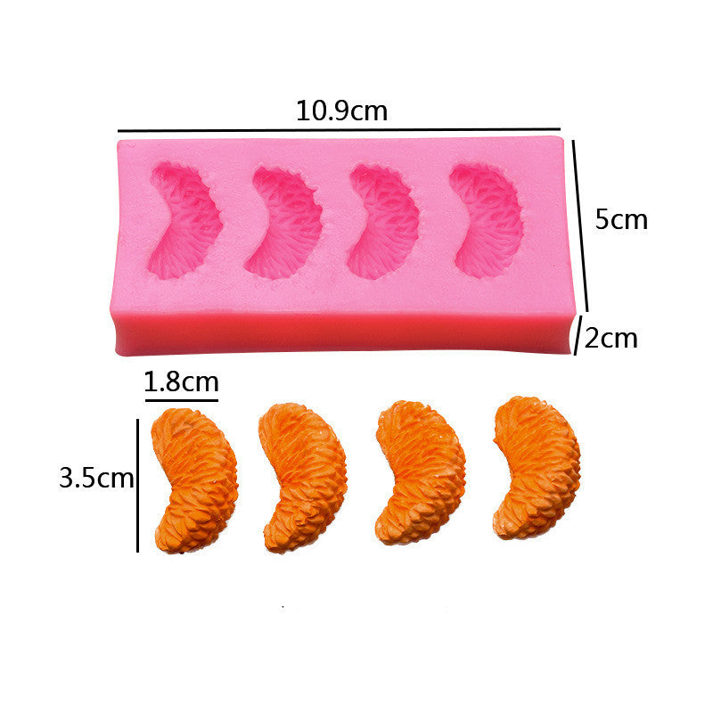Orange Fruit Silicone Molds