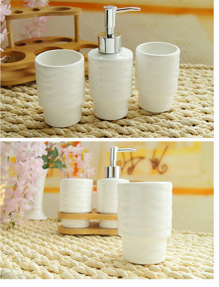 Conjunto de accesorios de baño