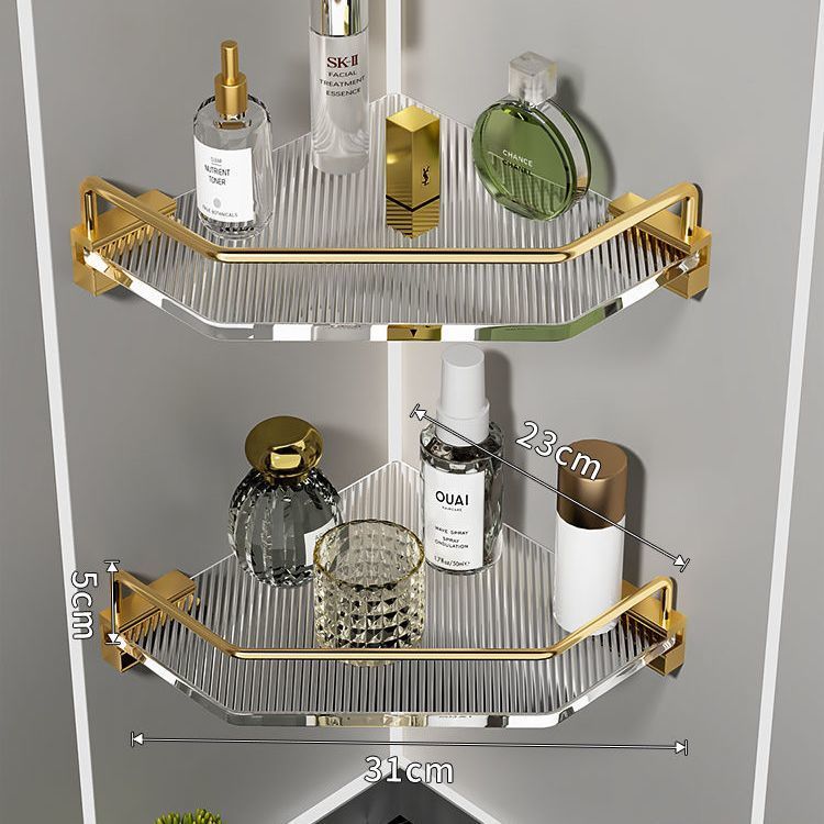 Estantería de baño acrílica