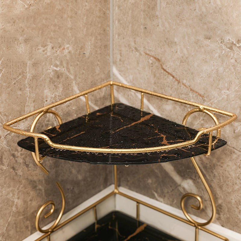 Punch Free Triangle Bathroom Shelf