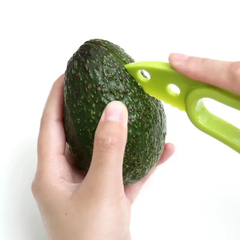 Cortadora de aguacate 3 en 1