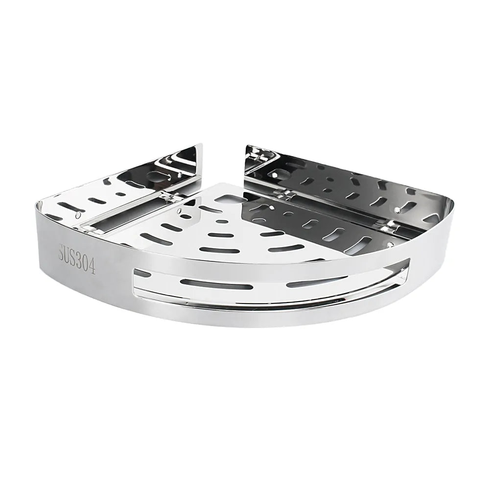 Estante de baño de acero inoxidable fácil de organizar