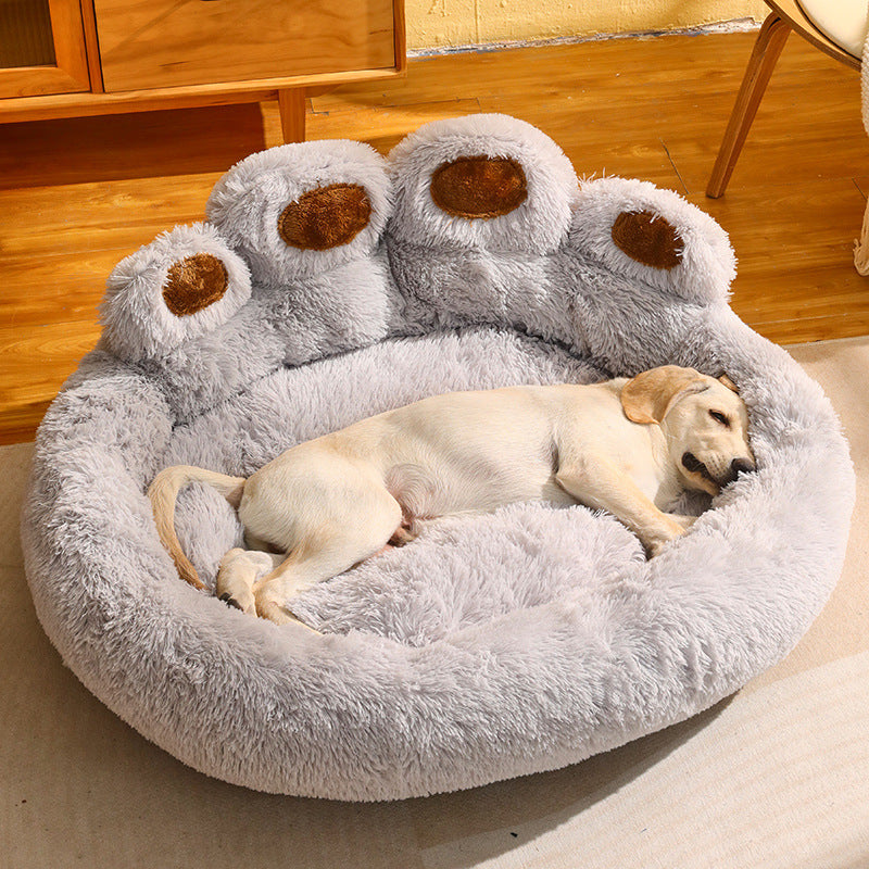 Caseta para perros con forro polar