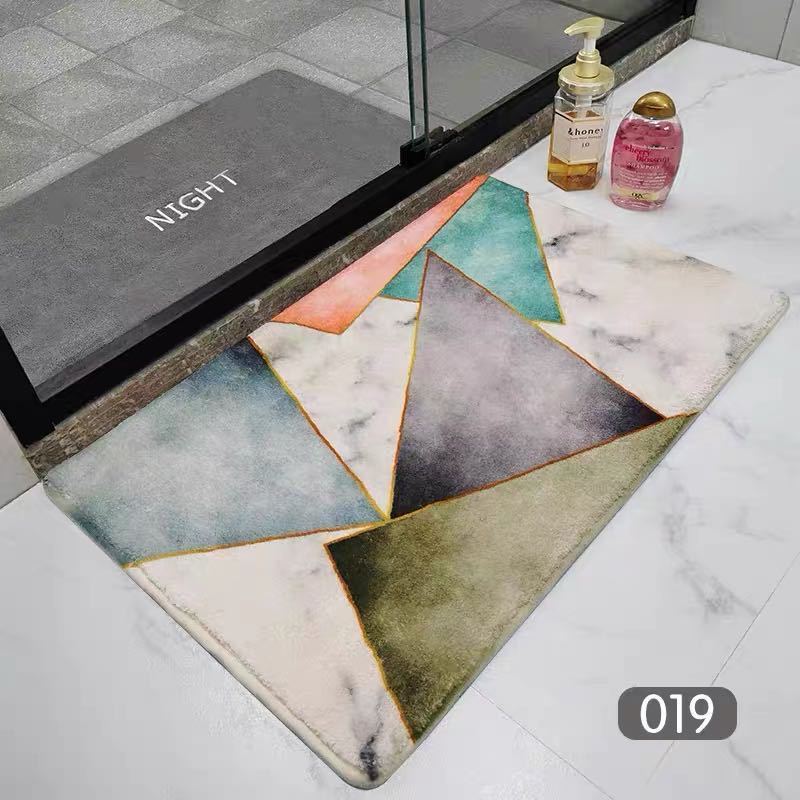 Alfombra de baño antideslizante absorbente