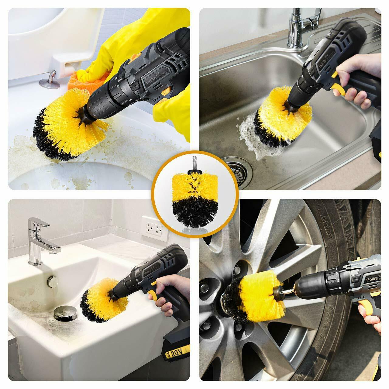 Power Scrubber Bohrbürste Set