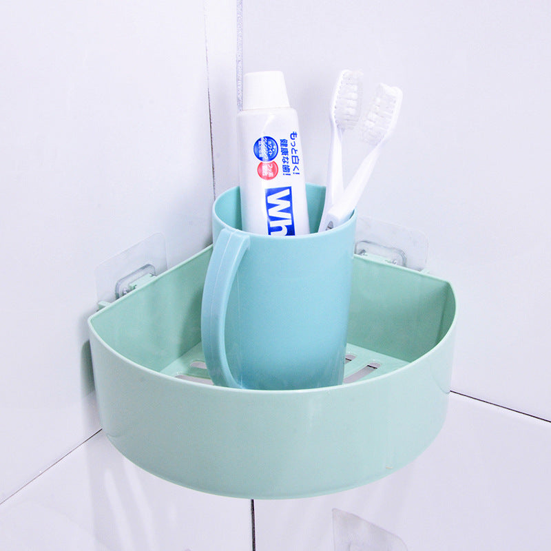 Estante de pared para baño, sin perforaciones