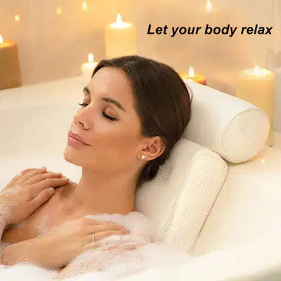 Almohada relajante de baño 3D