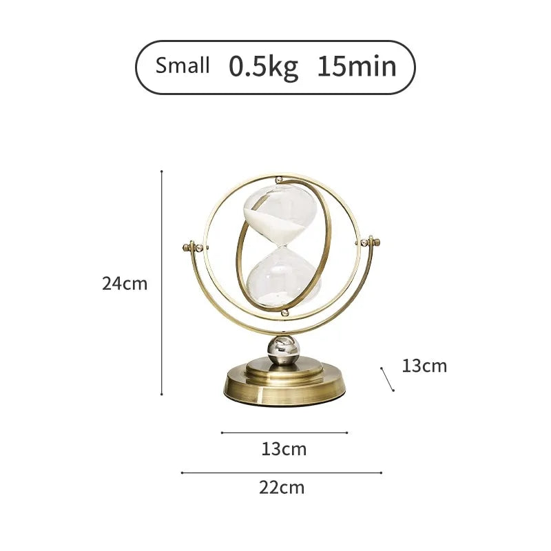 Reloj de arena con temporizador de globo