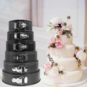 Non-stick lock bottom cake mold