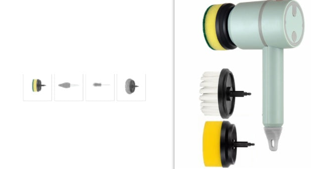 Cepillo de limpieza eléctrico recargable inalámbrico
