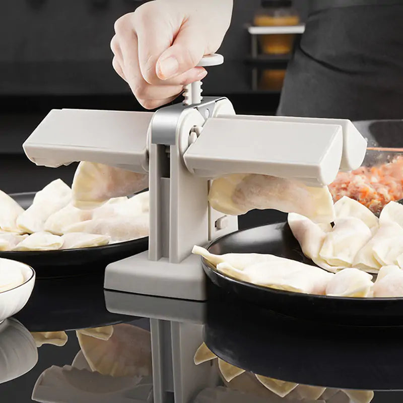 Molde automático para albóndigas de doble cabezal