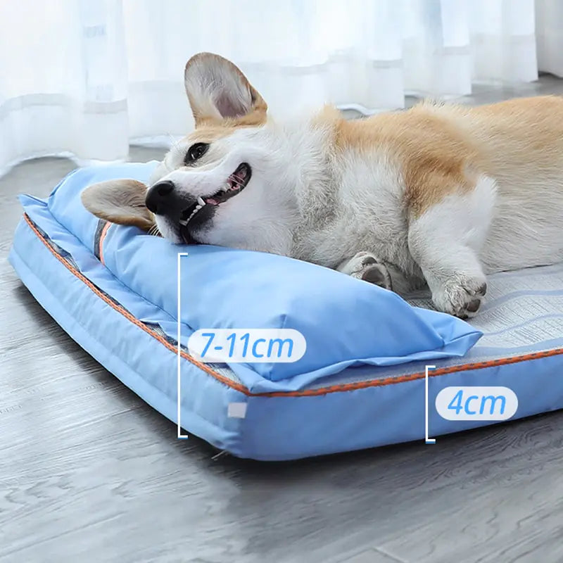 Cama para perros de verano HOOPET, estera gruesa