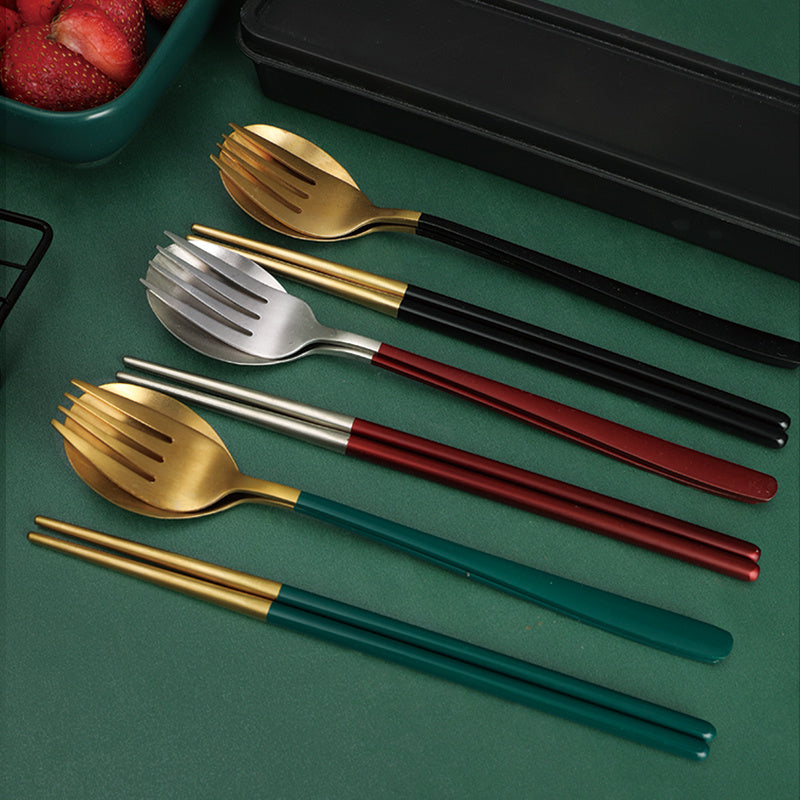 Stainless Steel Travel Utensil Set