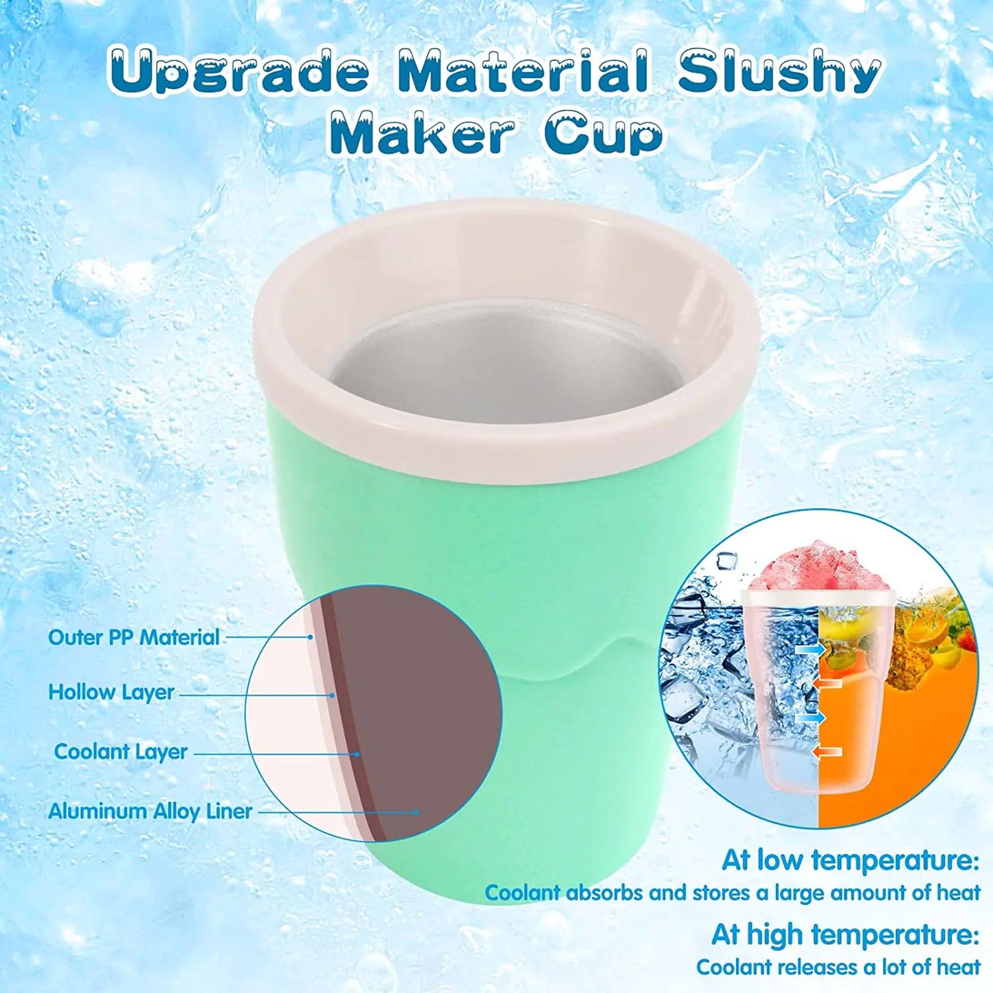 Frosty Smoothie Maker: Congelación rápida