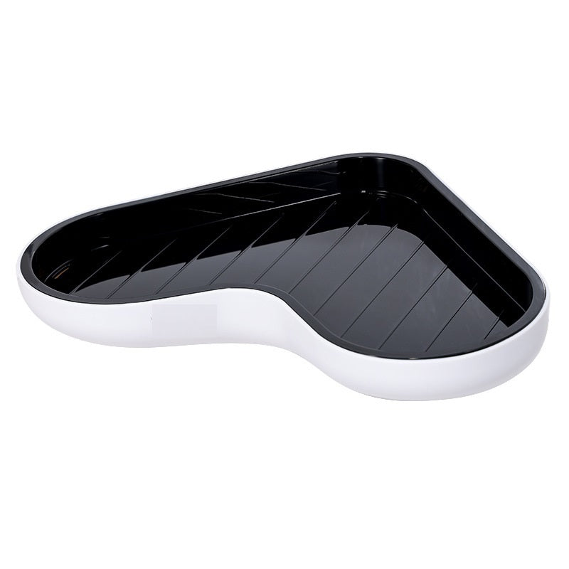 Estante de baño triangular, sin taladro