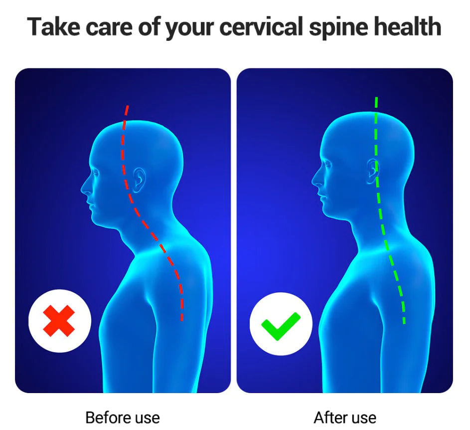 Masajeador Cervical Almohada Caliente