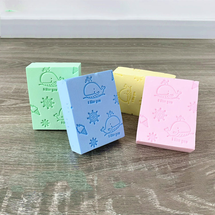 Esponja de baño de bebé de dibujos animados
