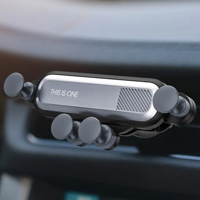 Soporte de coche por gravedad para teléfono