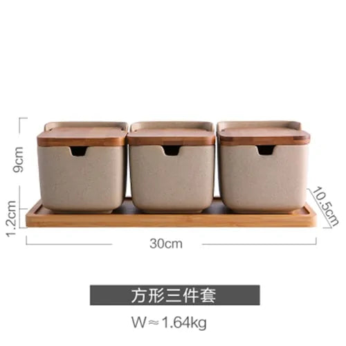 Caja de condimentos estilo japonés