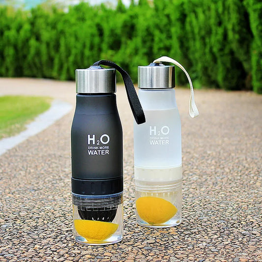 Botella de agua de infusión de frutas