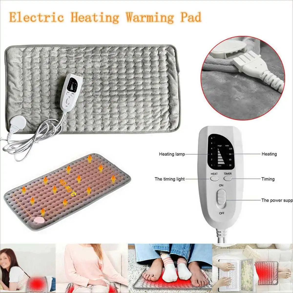 6-Level Electric Heating Pad