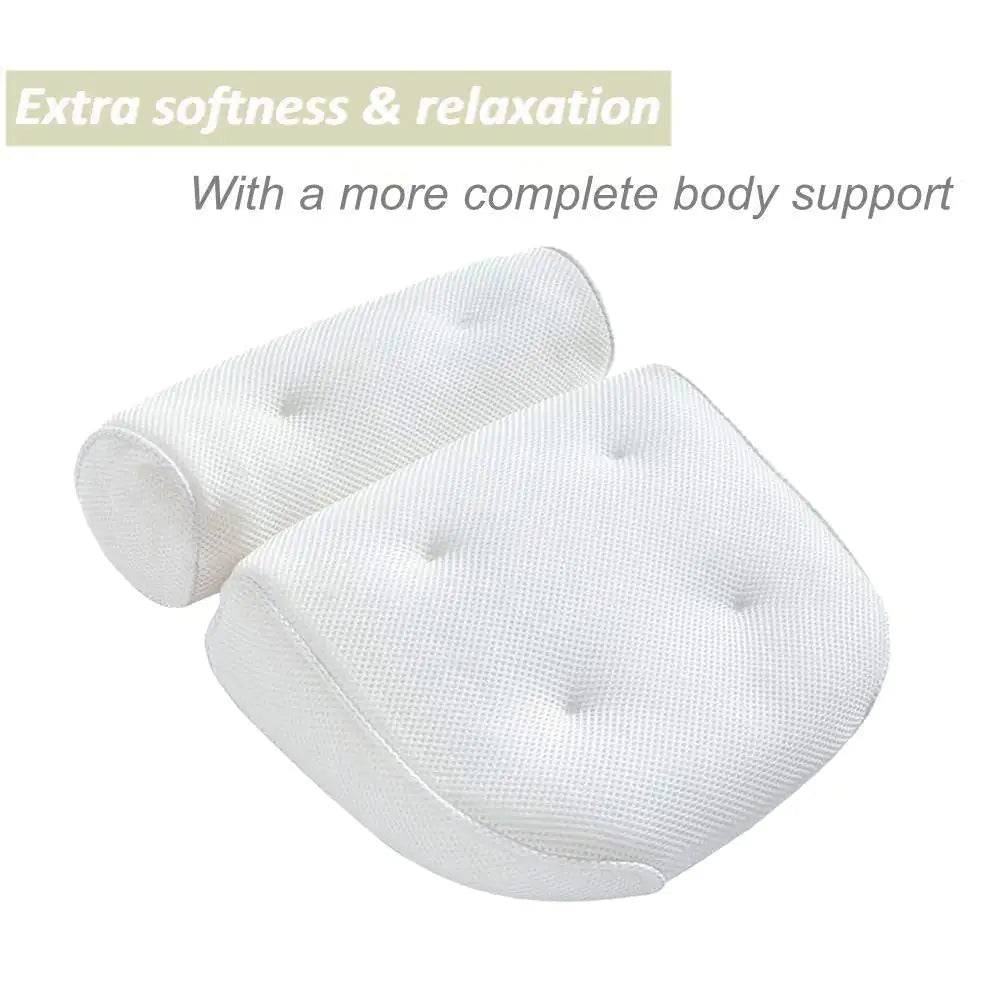 Almohada relajante de baño 3D