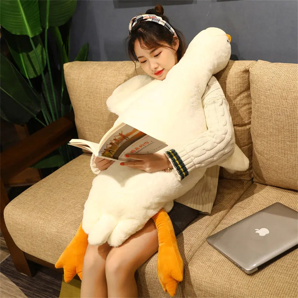 Peluches de pato gigante de 50 cm.